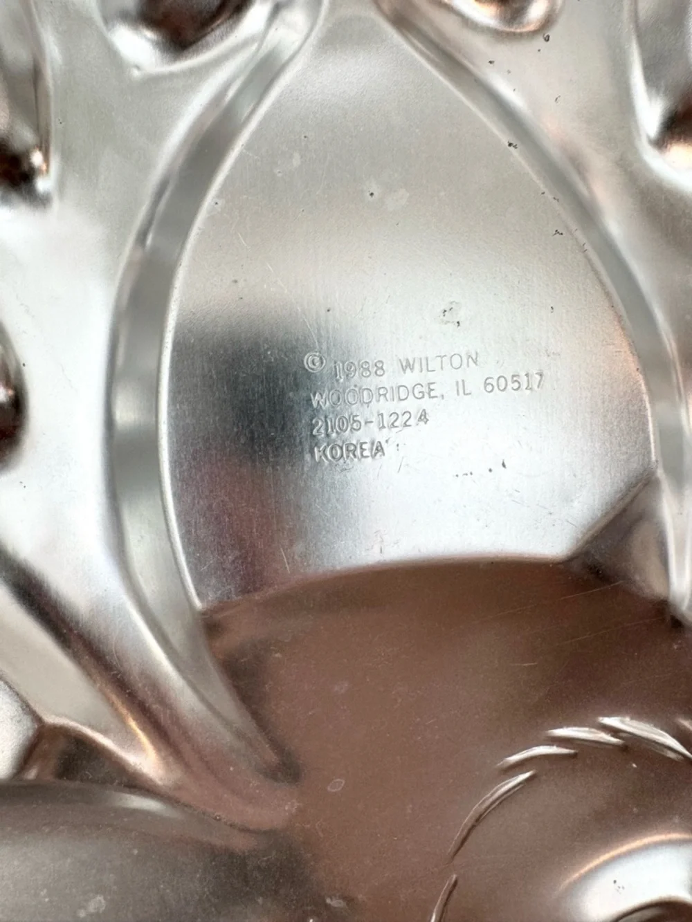 Vintage 1988 Wilton Christmas Reindeer Cake Mold